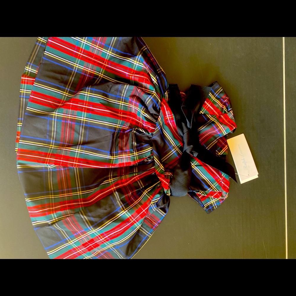 Girls taffeta party dress
